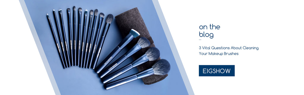 How to clean the brushes? | EIGSHOW Beauty